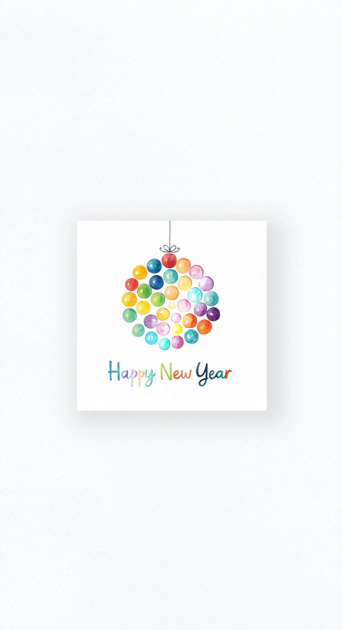 Карточка «С Новым годом» №2