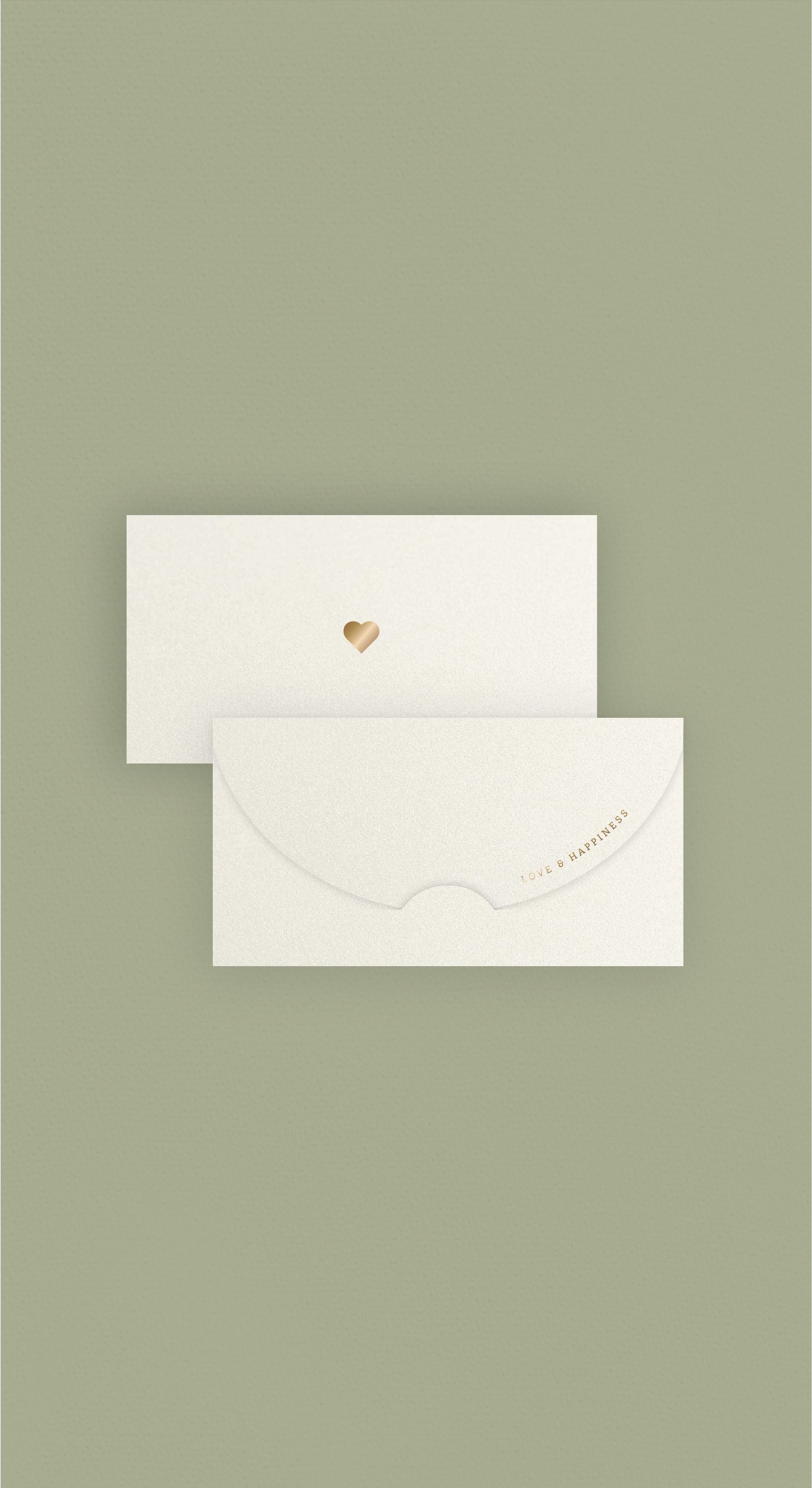 Конверт «Золотое сердце» №3