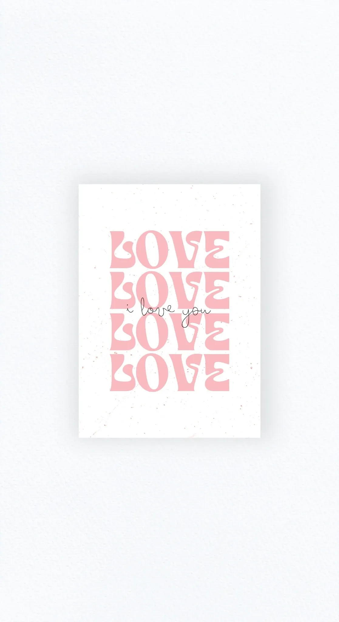 Карточка «Love»