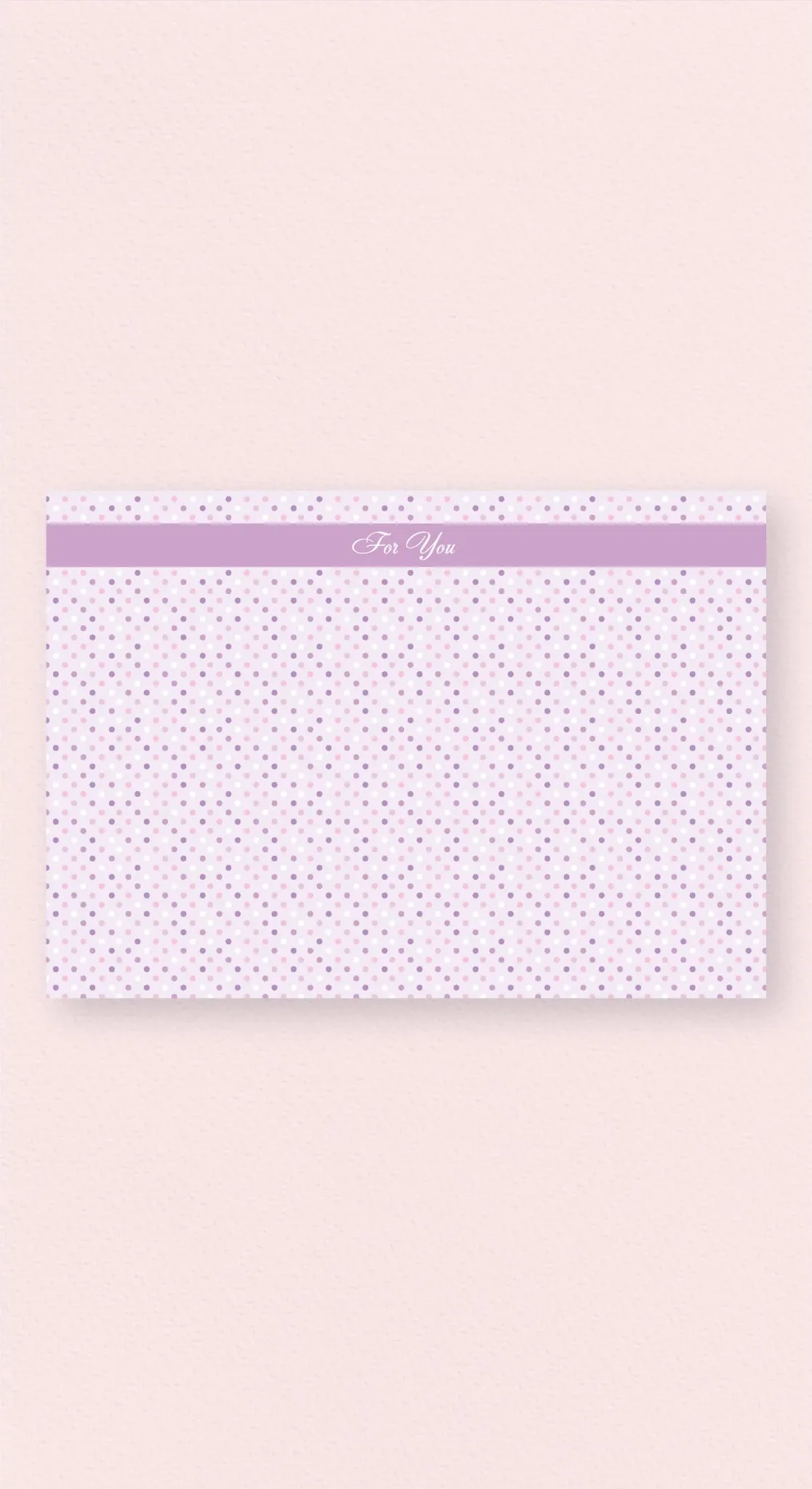 Оберточная бумага «For You в пастельных тонах»