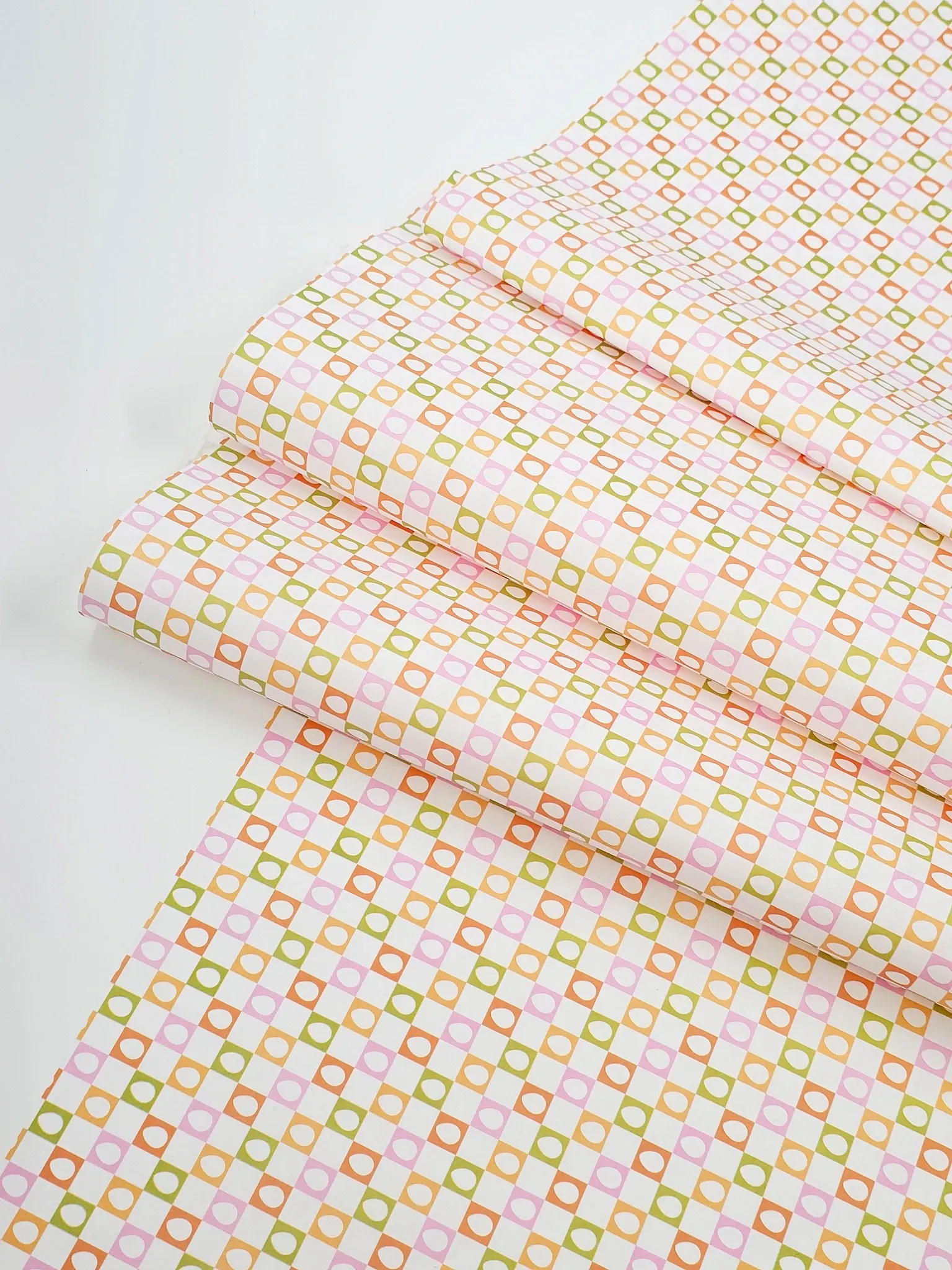 Оберточная бумага «Пастельная мозаика»