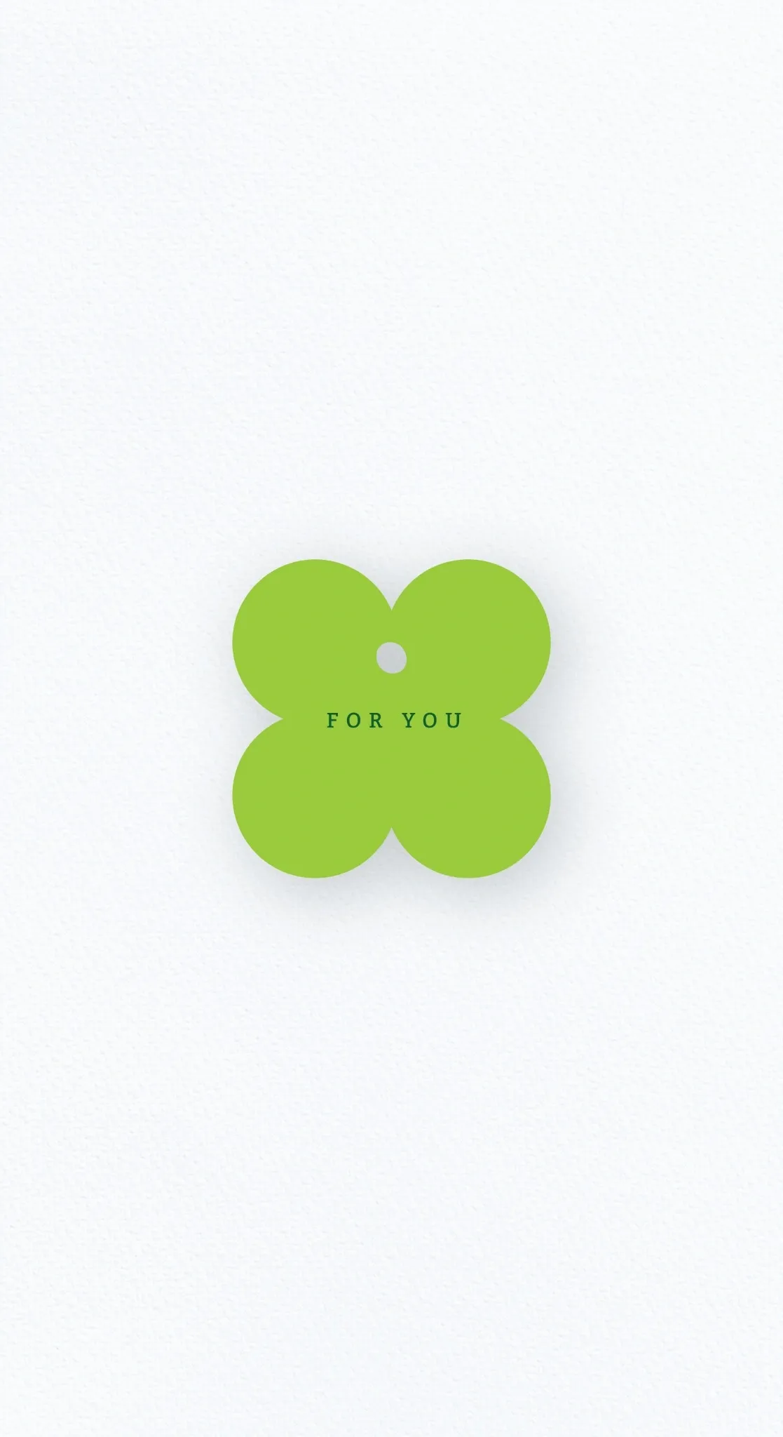 Бирка «For You»